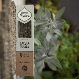 Incienso SAGRADA MADRE Hierbas Salvia Blanca